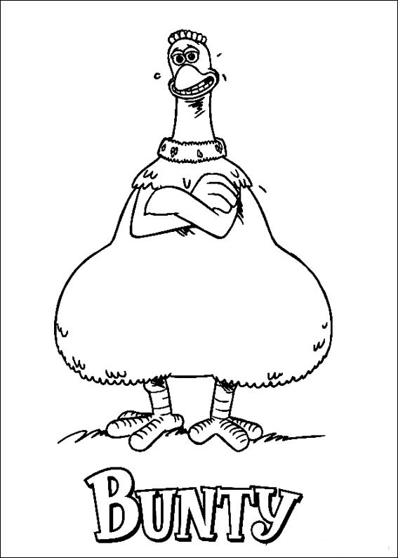 Kids-n-fun.com | Coloring page Chicken Run Chicken Run